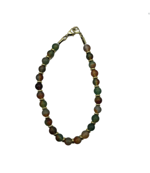 Natural Stone Phone Charm, Green Beaded Healing Phone Wrist Strap, Handmade Cellphone Chain