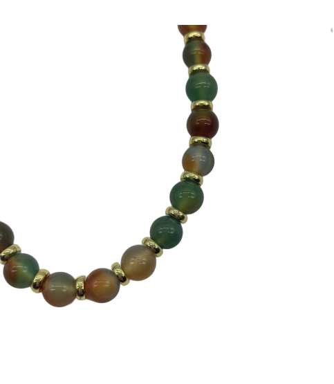 Natural Stone Phone Charm, Green Beaded Healing Phone Wrist Strap, Handmade Cellphone Chain