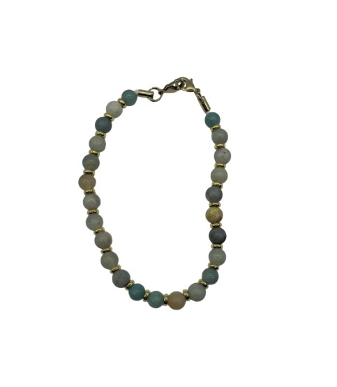 Natural Stone Phone Charm,Blue Beaded Healing Phone Wrist Strap, Handmade Cellphone Chain