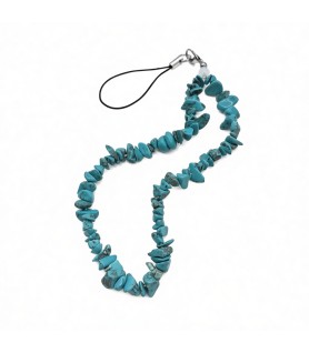 Green Phone Chain Phone Wrist Strap Natural Gemstone Phone Charms Beaded Phone Strap For Women Girls