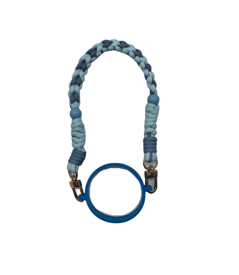 Blue Water Bottle Sling Water Bottle Hand Woven Sling Hand Woven Lanyards Strap For Insulated Mug Portable Cup Sports Cup