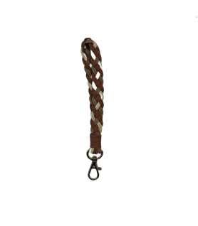 Brown Boho Macrame Phone Wrist Strap Handmade Wrist Strap Lanyard Women Men Wrist Lanyard For Keys