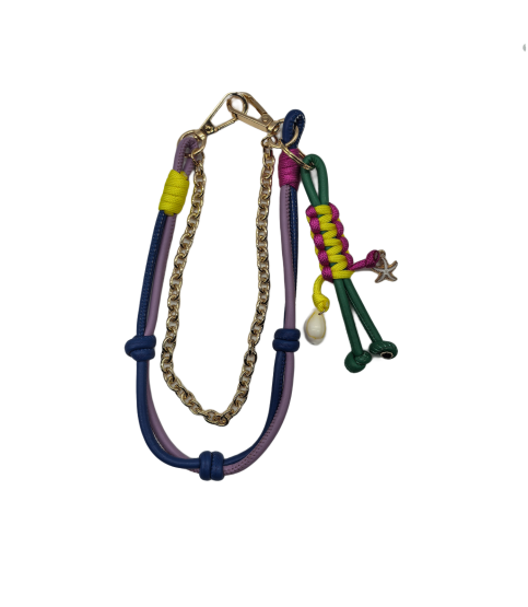 Cute Robot Bag Charm Key Chain Purse Accessories Phone Wrist Strap