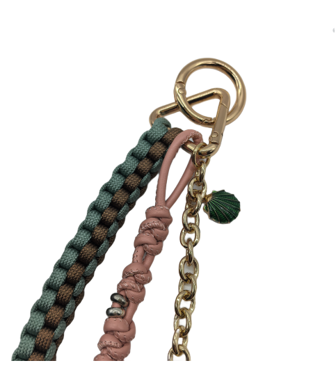 Shell Bag Charm Key Chain Purse Accessories Phone Wrist Strap