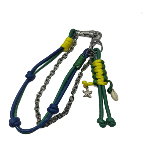 Cute Robot Bag Charm Key Chain Purse Accessories Phone Wrist Strap