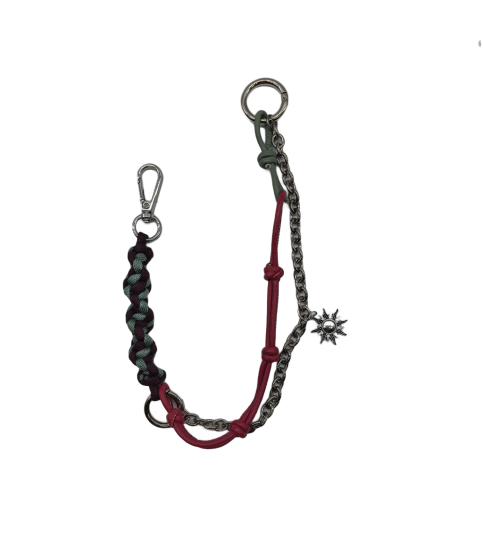 Brown Bag Charm Key Chain Purse Accessories Phone Wrist Strap