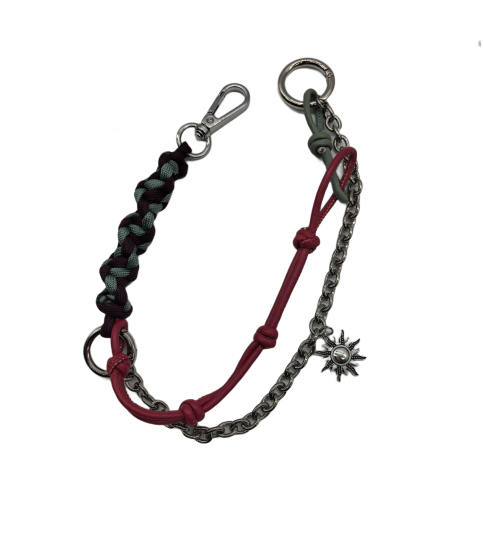 Brown Bag Charm Key Chain Purse Accessories Phone Wrist Strap