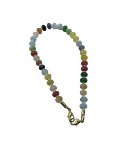 Handmade Natural Gemstone Crystal Beaded Charm Cell Phone Camera Lanyard, Hands-Free Wrist Strap, Phone Chain String