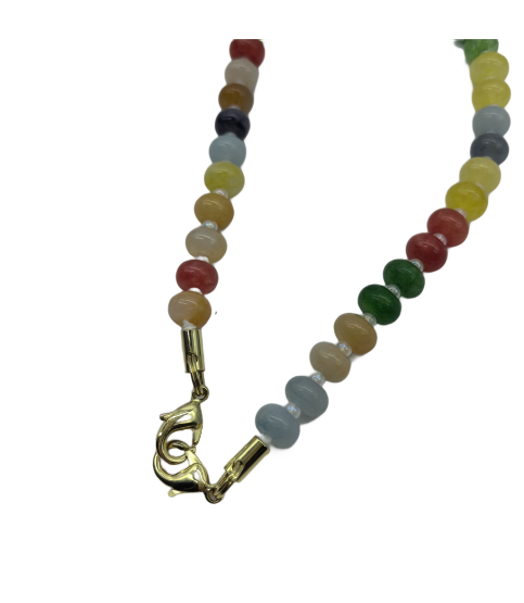 Handmade Natural Gemstone Crystal Beaded Charm Cell Phone Camera Lanyard, Hands-Free Wrist Strap, Phone Chain String