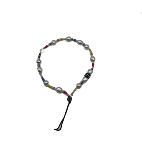 Colorful Beaded Keychain,Charm For Key Handbag Backpack