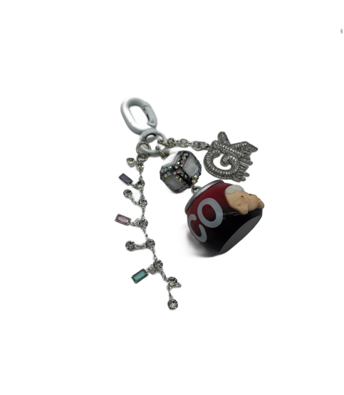 Keychain With Coke Can, Cute Charm For Key Handbag Backpack