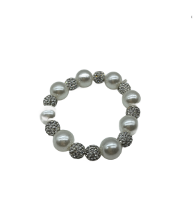 Pearl-detailed Hair Tie Bracelets For Women, Dual-Use Hair Ties For Thick Hair, Non-damage Elastic