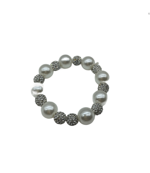 Pearl-detailed Hair Tie Bracelets For Women, Dual-Use Hair Ties For Thick Hair, Non-damage Elastic