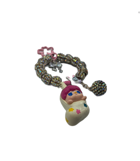 Keychain With Cute Sock, Cute Charm For Key Handbag Backpack