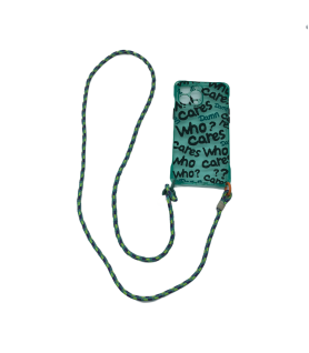 Universal Phone Case Crossbody Chain, Green Durable Long Braided Rope Phone Strap